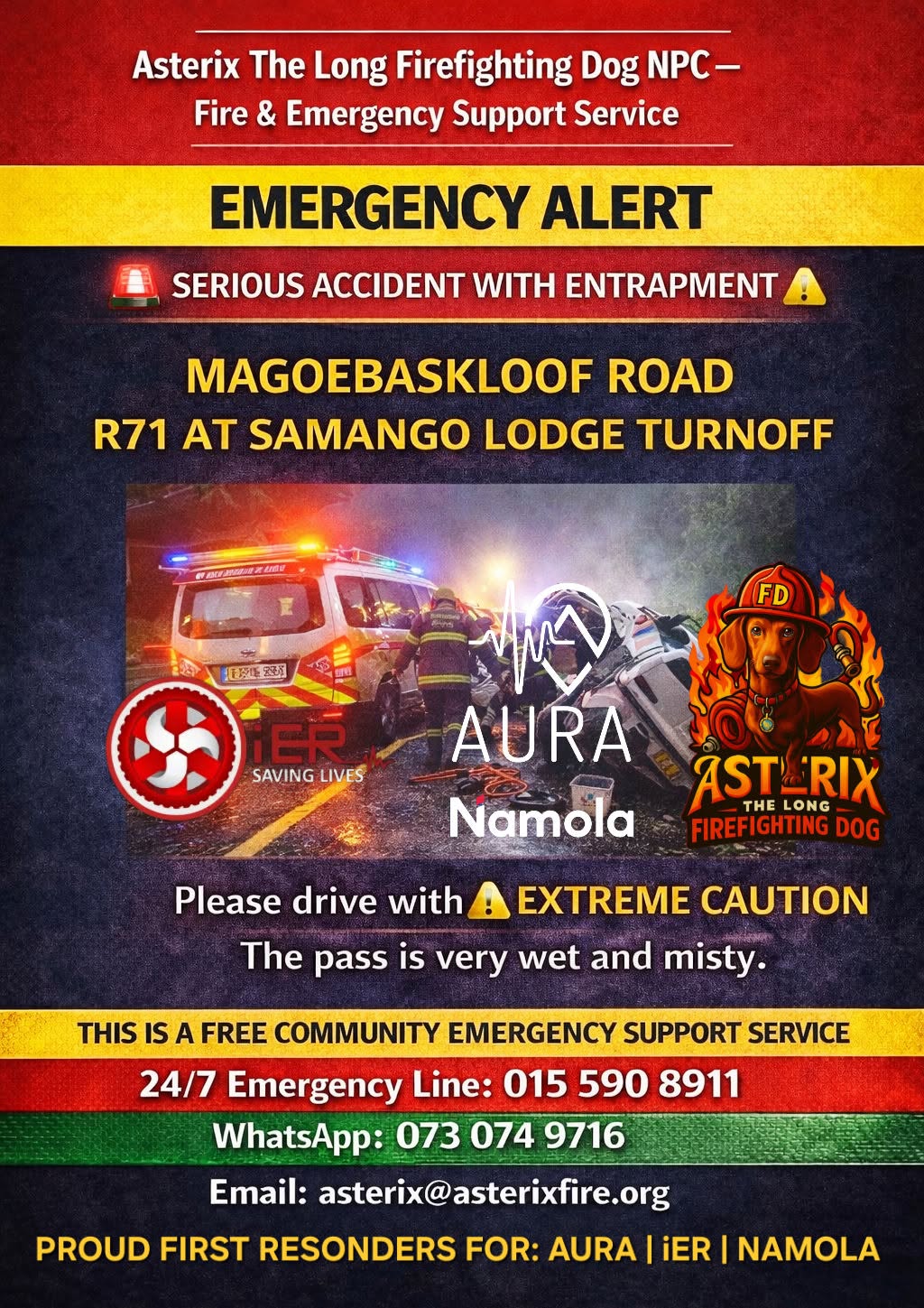 emergency alert emergency alert