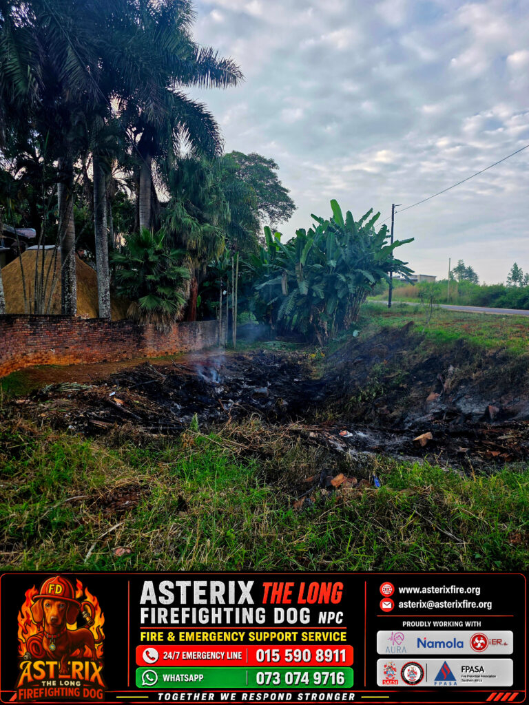 Fire Incident Response – Voortrekker Street Area, Tzaneen Fire Incident Response – Voortrekker Street Area, Tzaneen